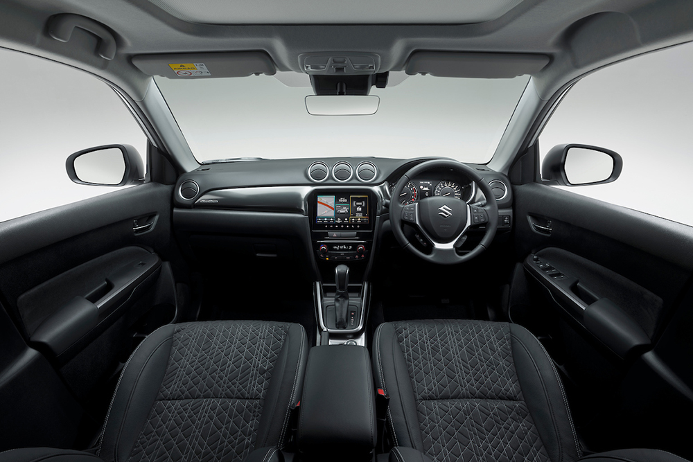Suzuki Vitara hybrid interior.