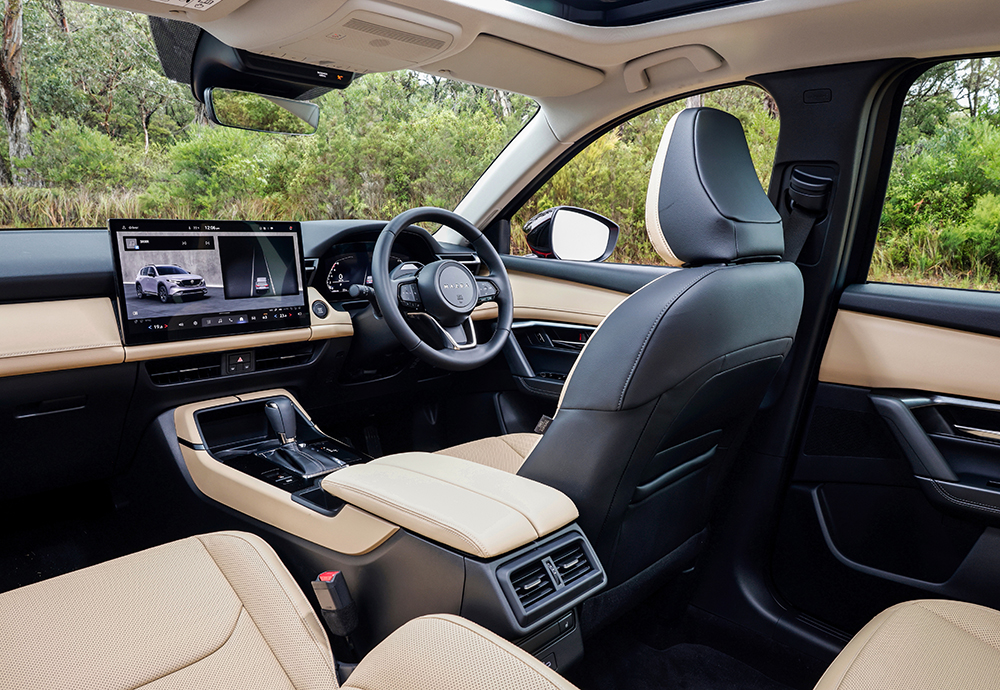 3rd-gen Mazda CX-5 dashboard