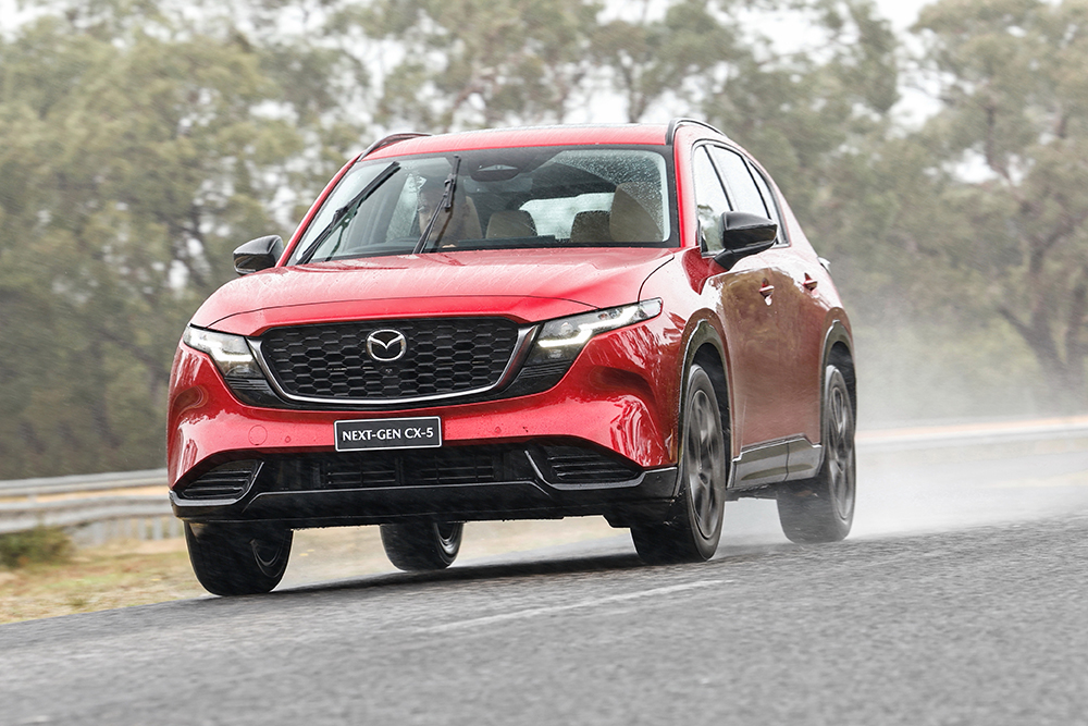 3rd-gen Mazda CX-5 front view