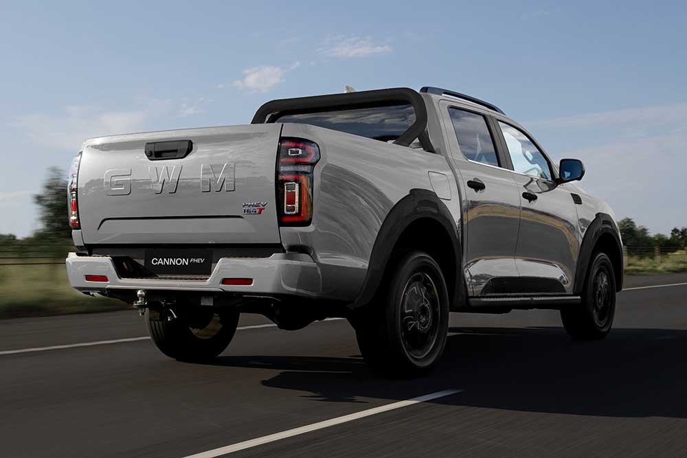 2026 GWM Cannon Hi4T PHEV rear view