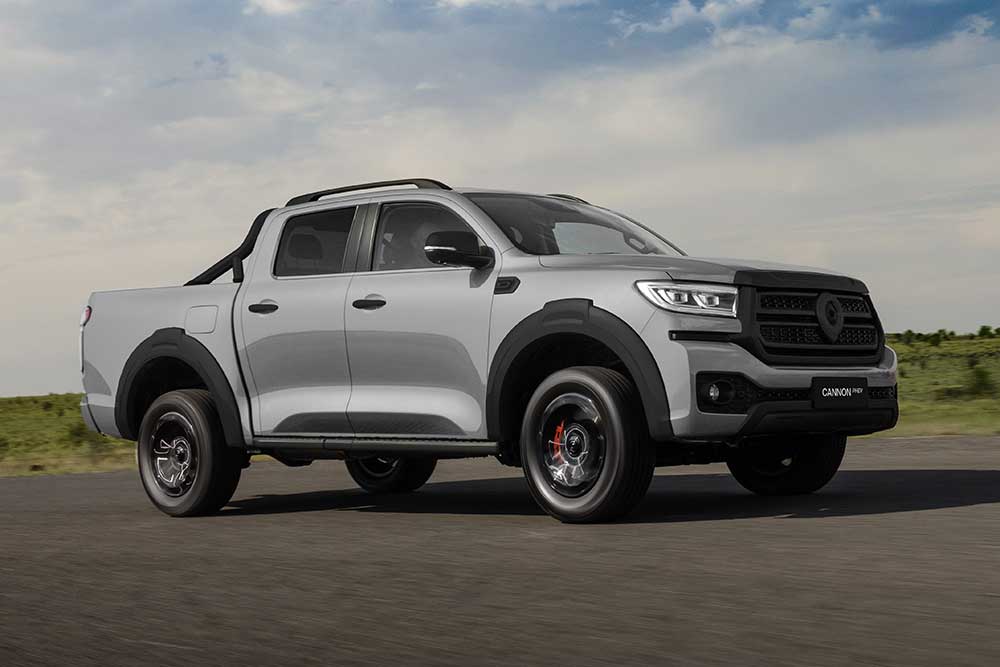 2026 GWM Cannon Hi4T PHEV side view