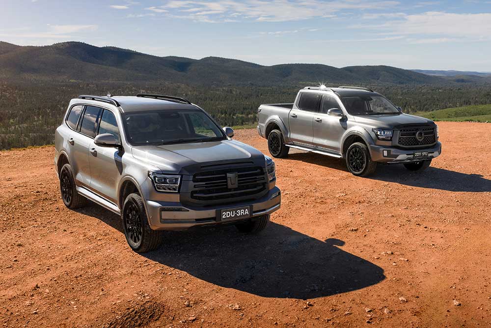 The GWM Tank 500 and Alpha 30