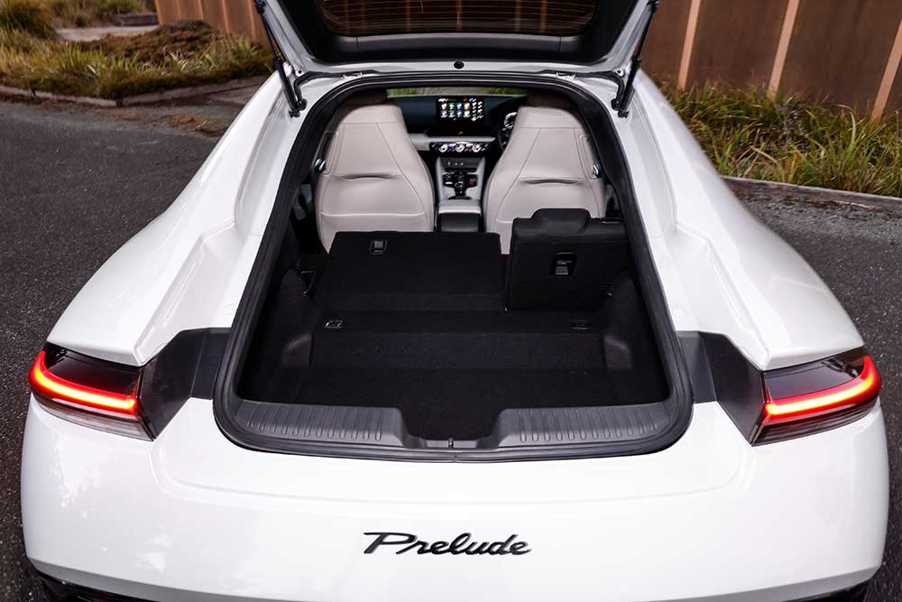 Honda Prelude MY26 open boot