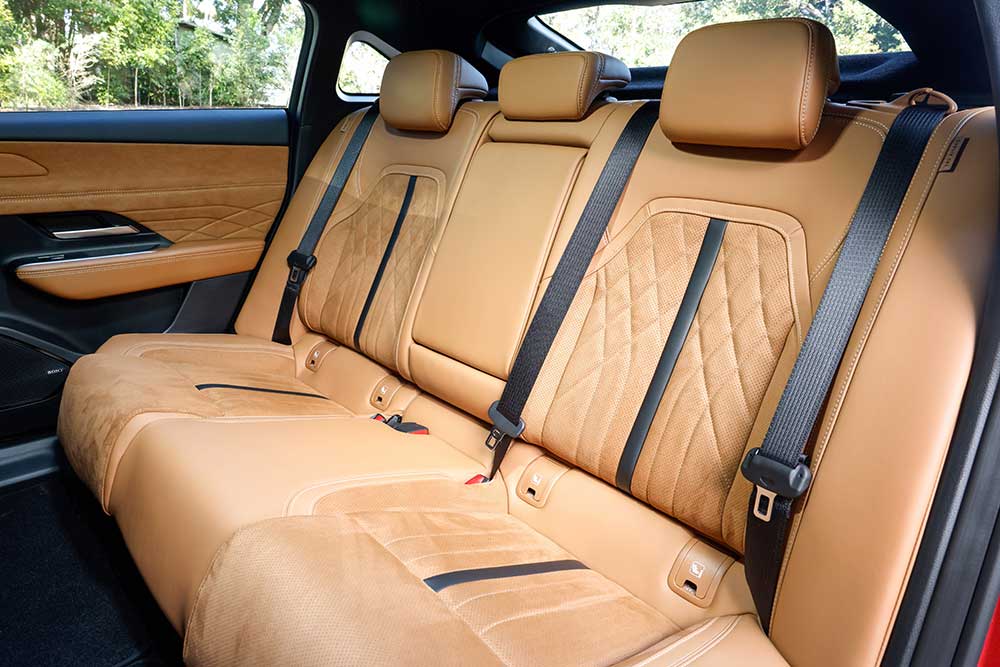 Mazda 6e rear seats