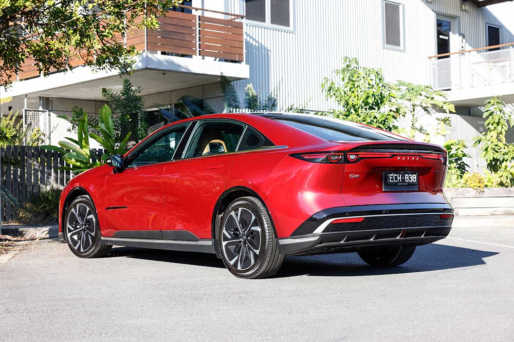 Mazda 6e rear view