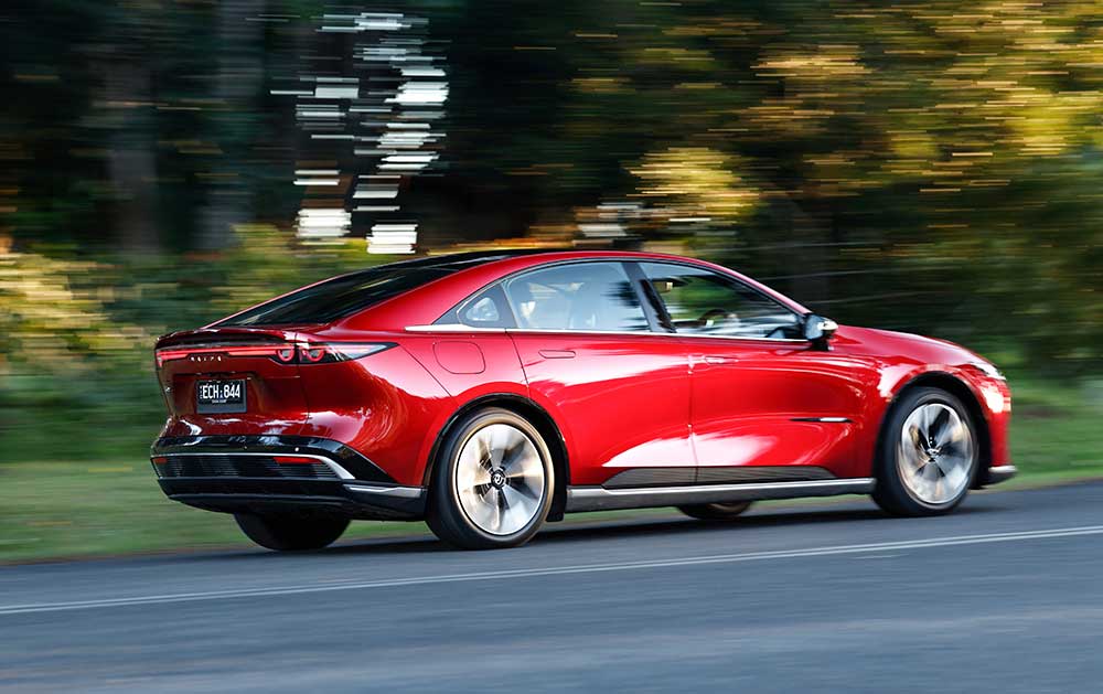Mazda 6e side view