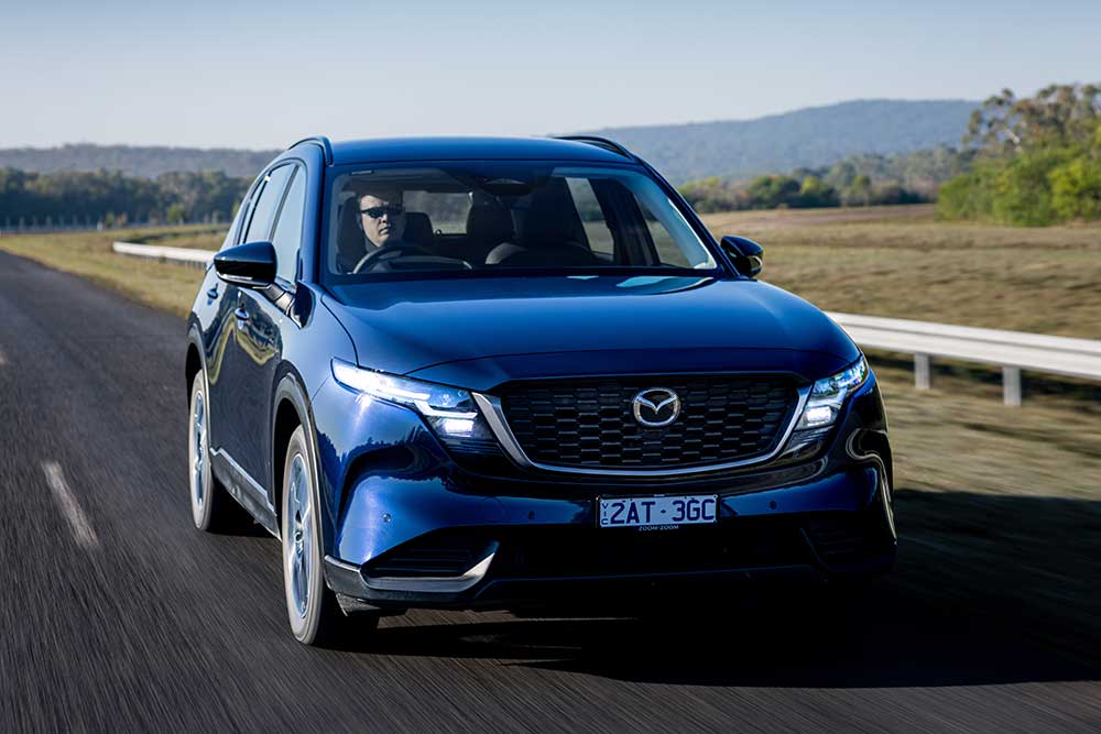 2027 Mazda CX-5 on highway