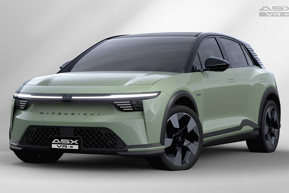 Mitsubishi ASX VR-e EV exterior.