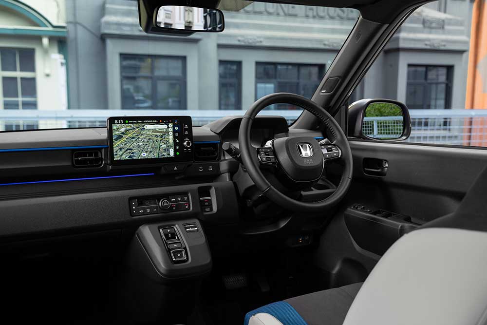 Honda Super ONE EV interior.