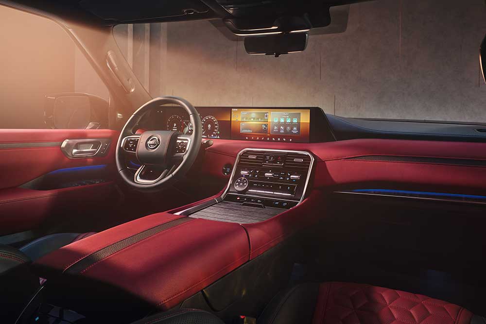 Nissan Patrol Y63 dashboard
