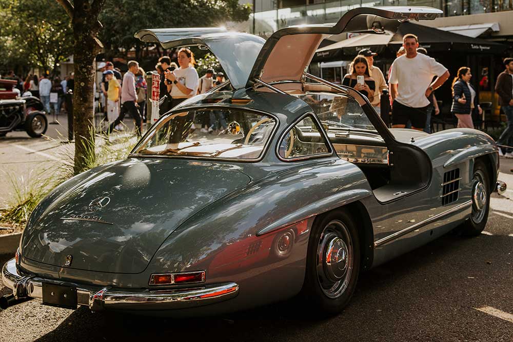 Noosa Concours Best in Show -1954 Mercedes Benz 300 SL Coupe
