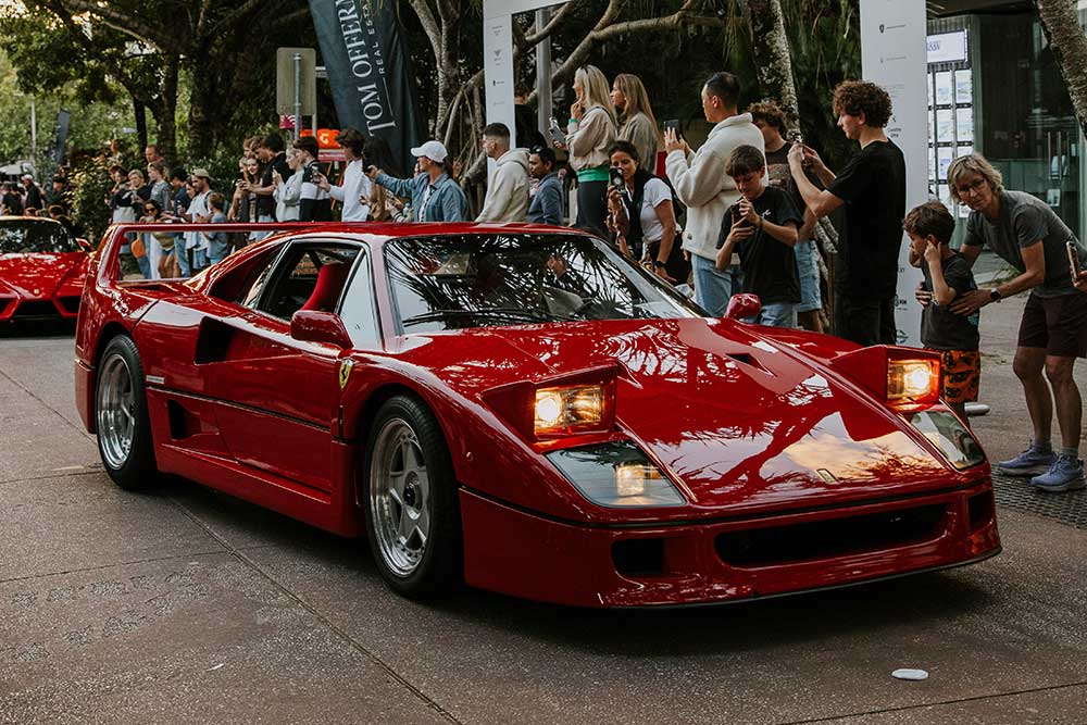 Noosa Concours Best Modern -1990 Ferrari F40
