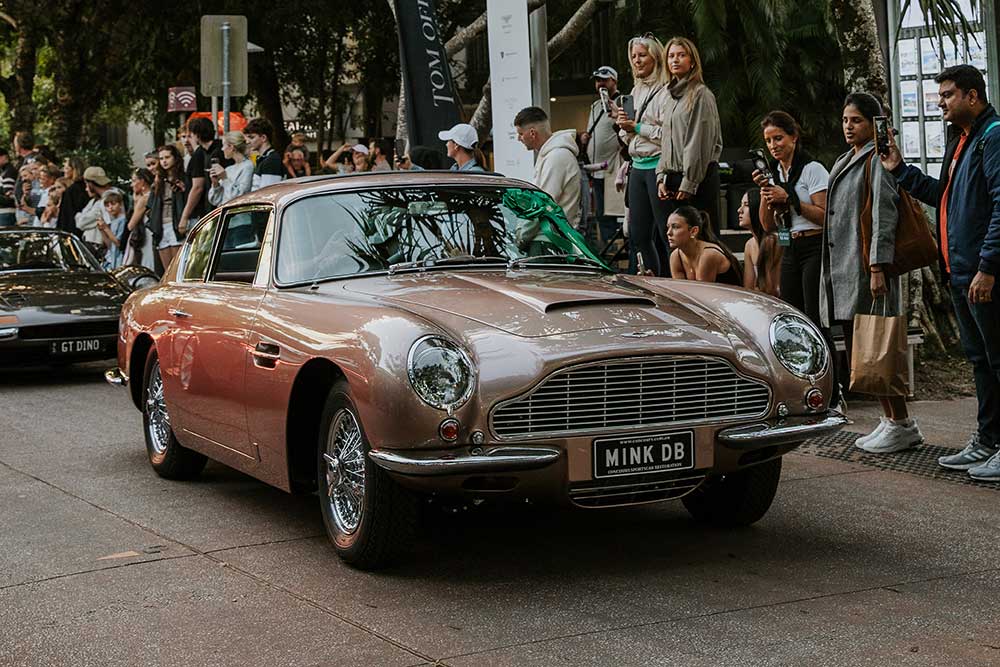 Noosa Councours Best Classic 1966 1985 1969 Aston Martin DB6 Vantage