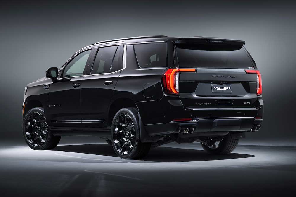 GMC Yukon Denali Signature Black rear view