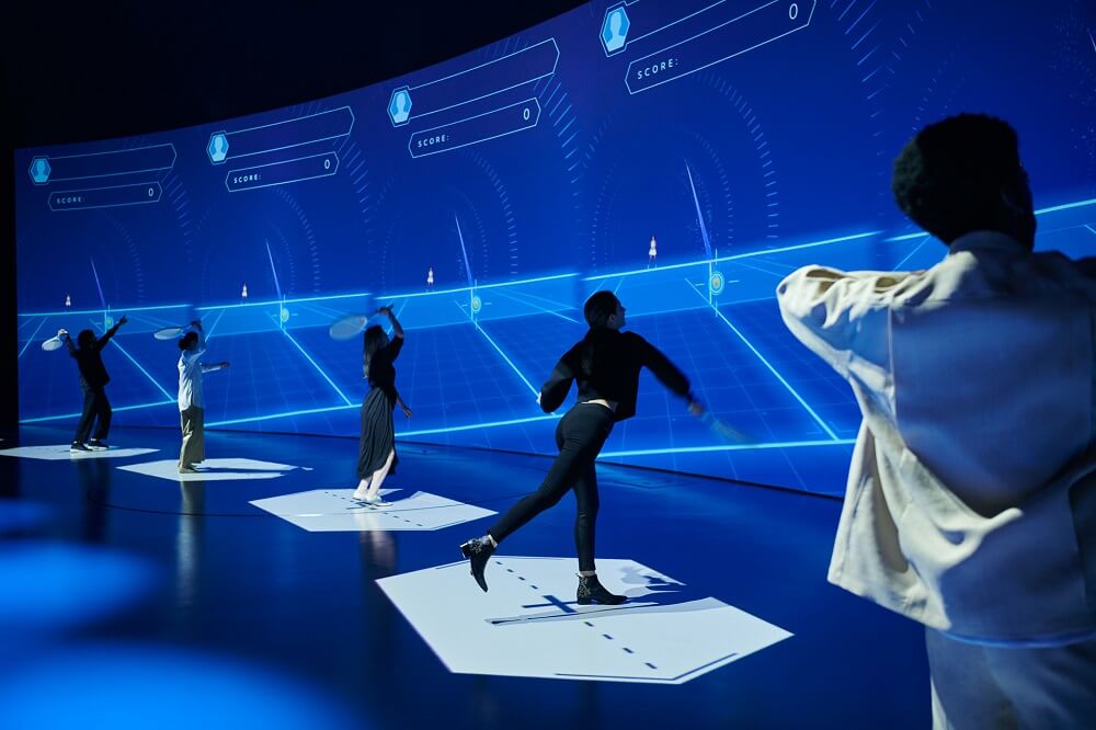 Nissan Pavilion exhibition space.