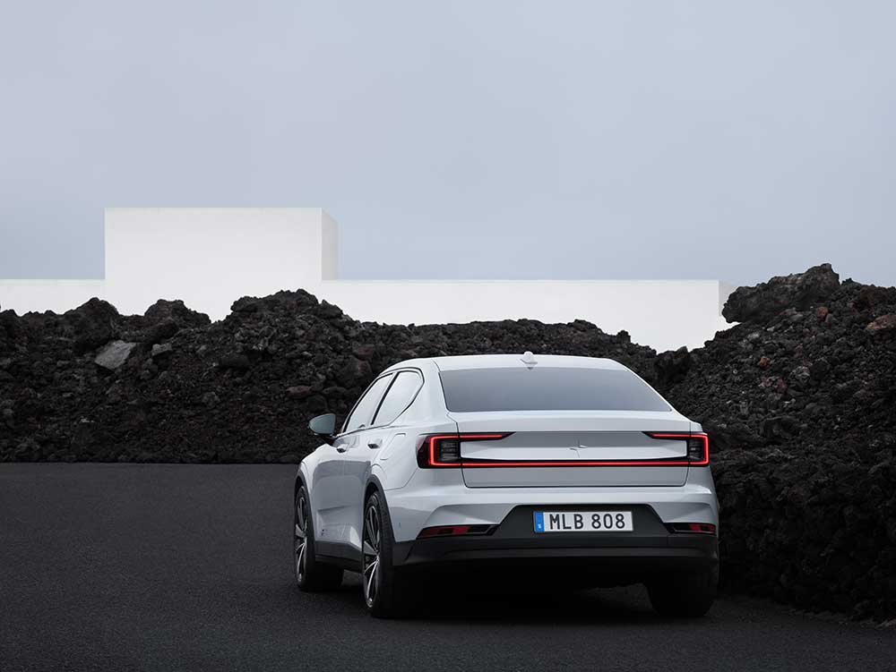 New Polestar 2 EV.