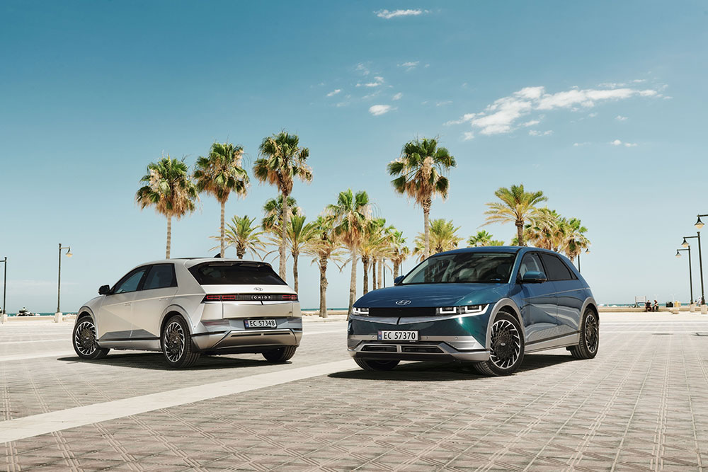 Hyundai Ioniq 5 exterior images.