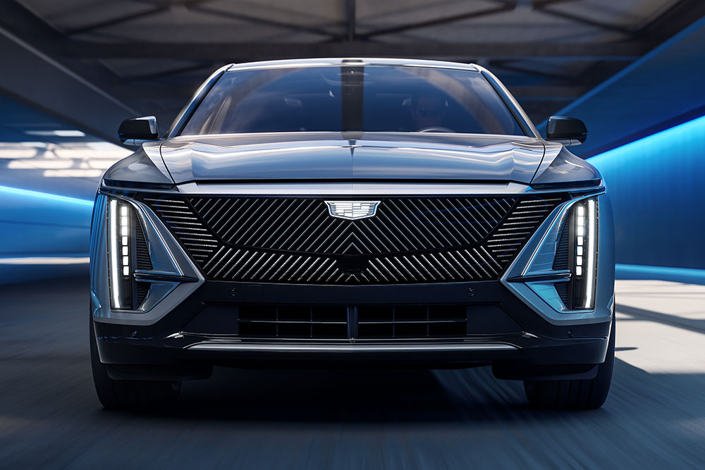Brand new Cadillac EV headed our way