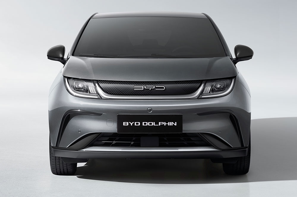 BYD Dolphin front view.