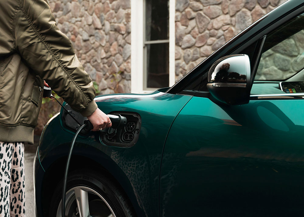 GWM Ora being recharged.