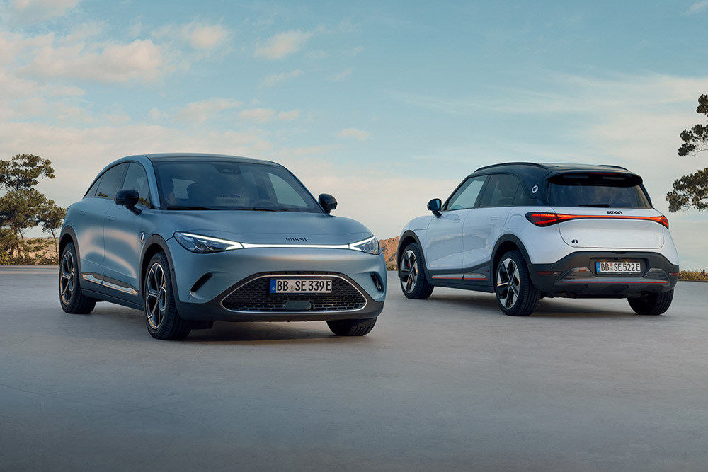 The Smart #3 and #1 Evs coming to Australia.