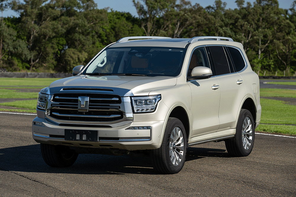 GWM Tank 500 Ultra Hi4T (PHEV) front view,