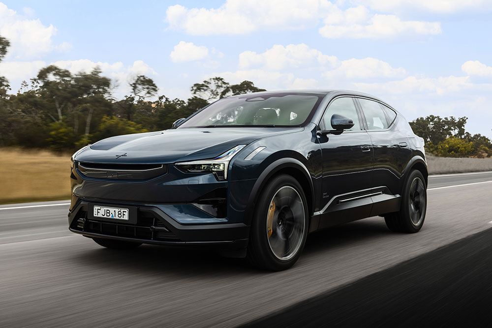 2024 Polestar 3 Long Range Dual Motor on the road,