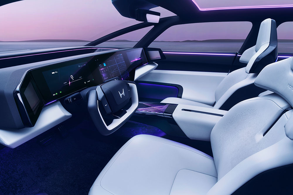 Honda O Series concept EV interior.