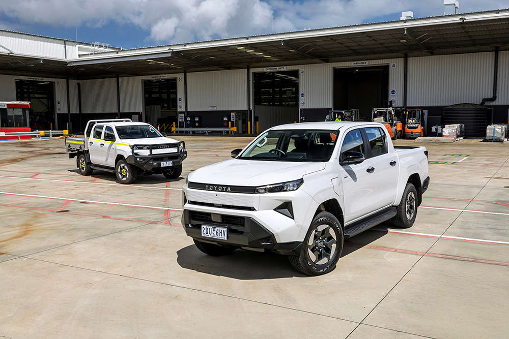 Toyota HiLux EV models.