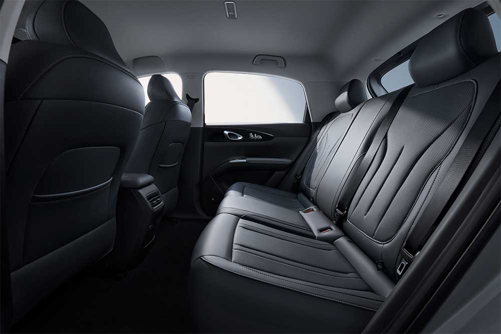 MY26 Geely EX2 back seats.