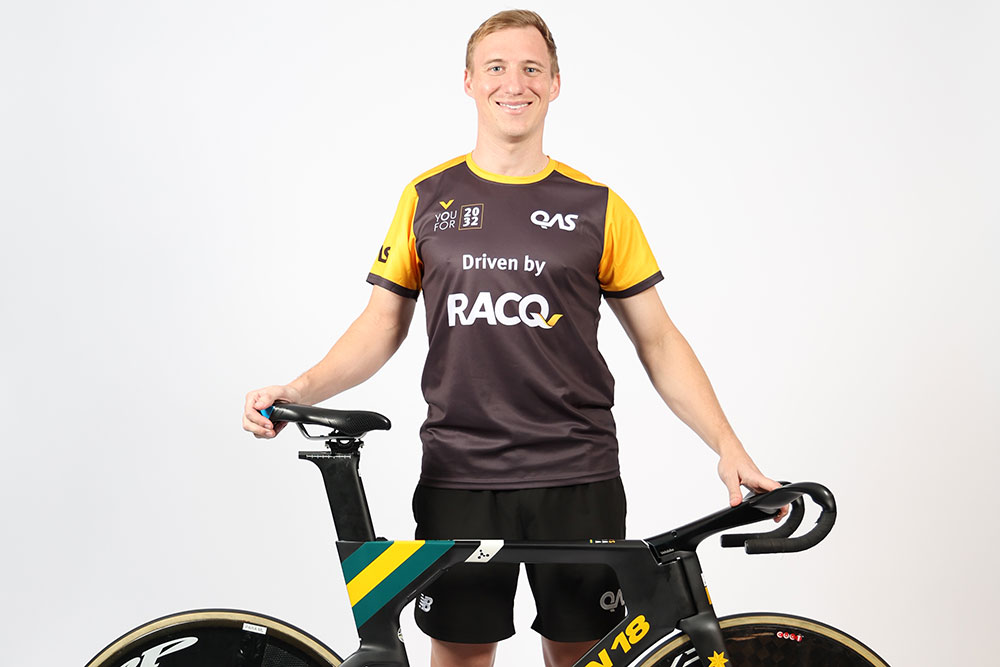 QAS Para-cyclist Korey Boddington.