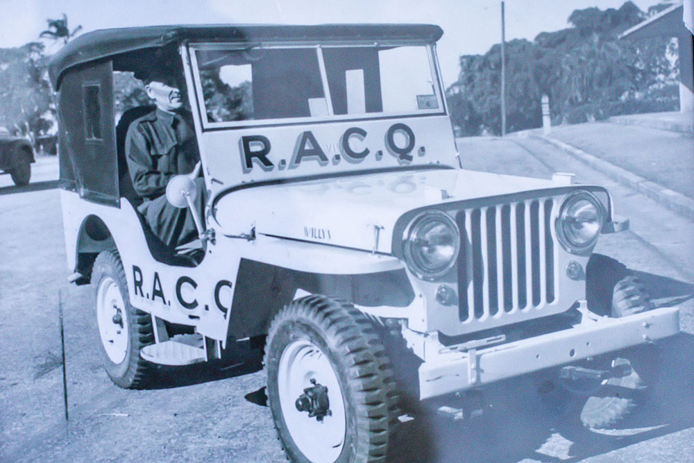 Former RACQ mechanic Roy Johnston.