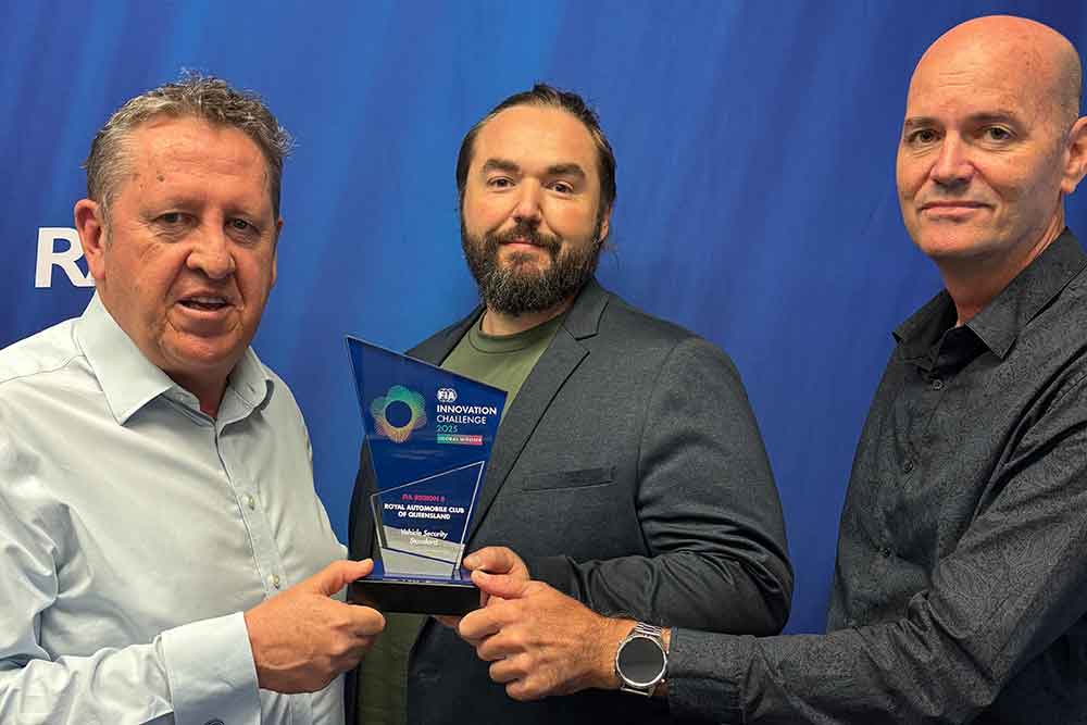 Dr Michael Kane Joel Tucker and Andrew Kirk