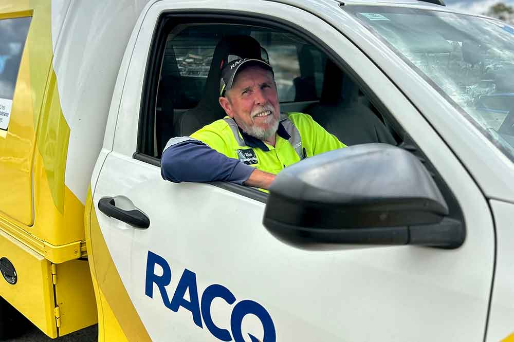 RACQ patrol Mike Davidson.