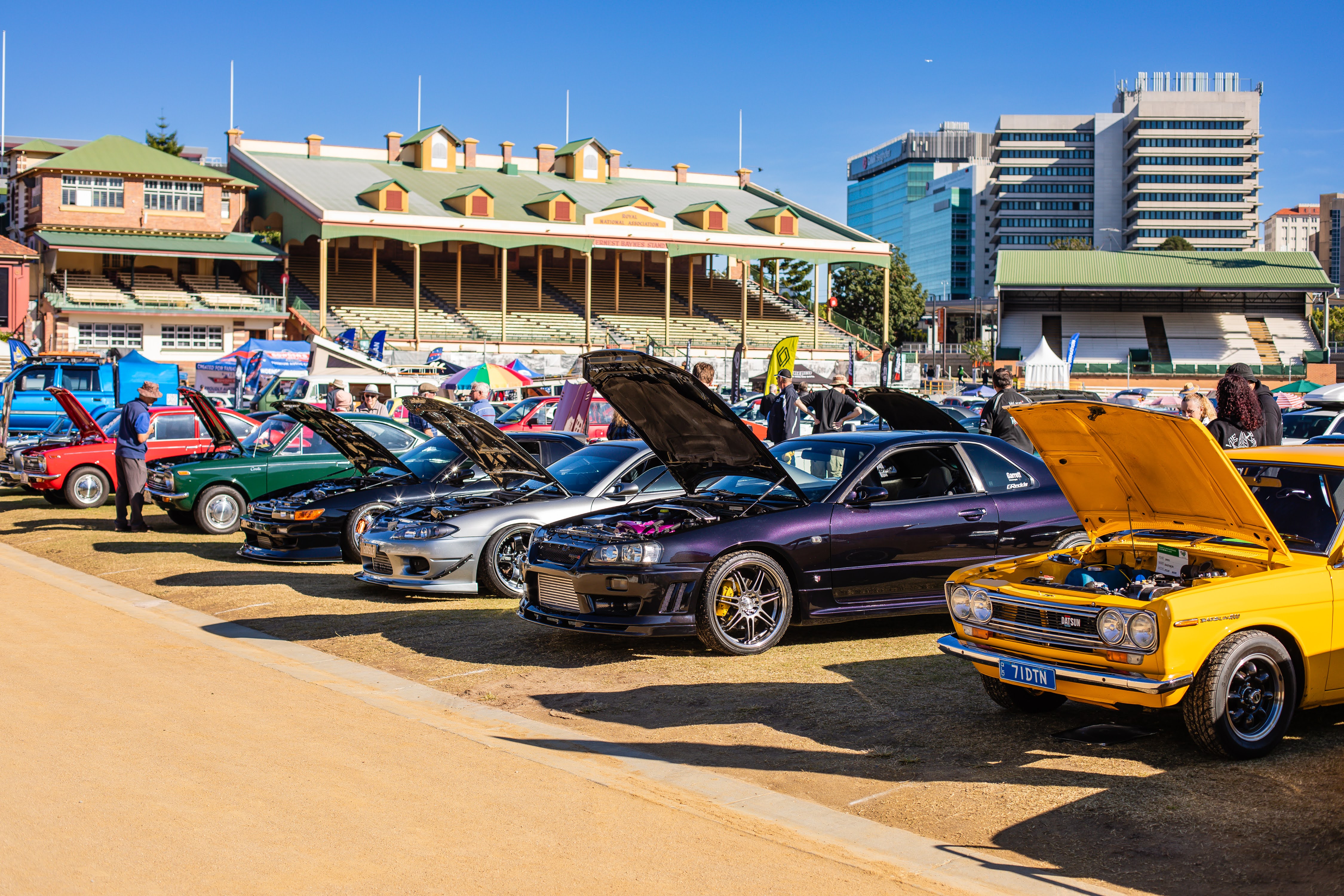 Cars on display at RACQ MotorFest 2025