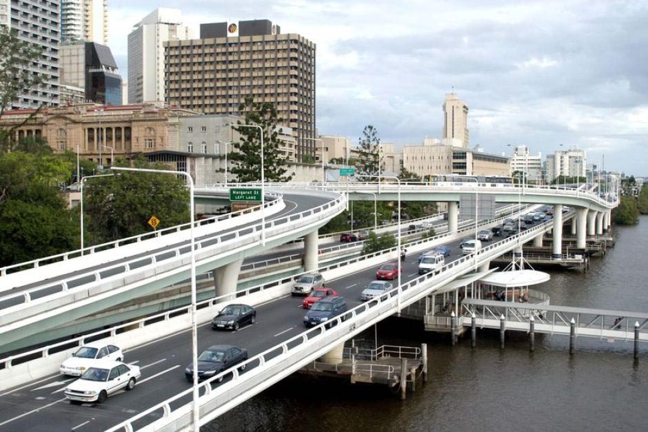 Brisbane city traffic