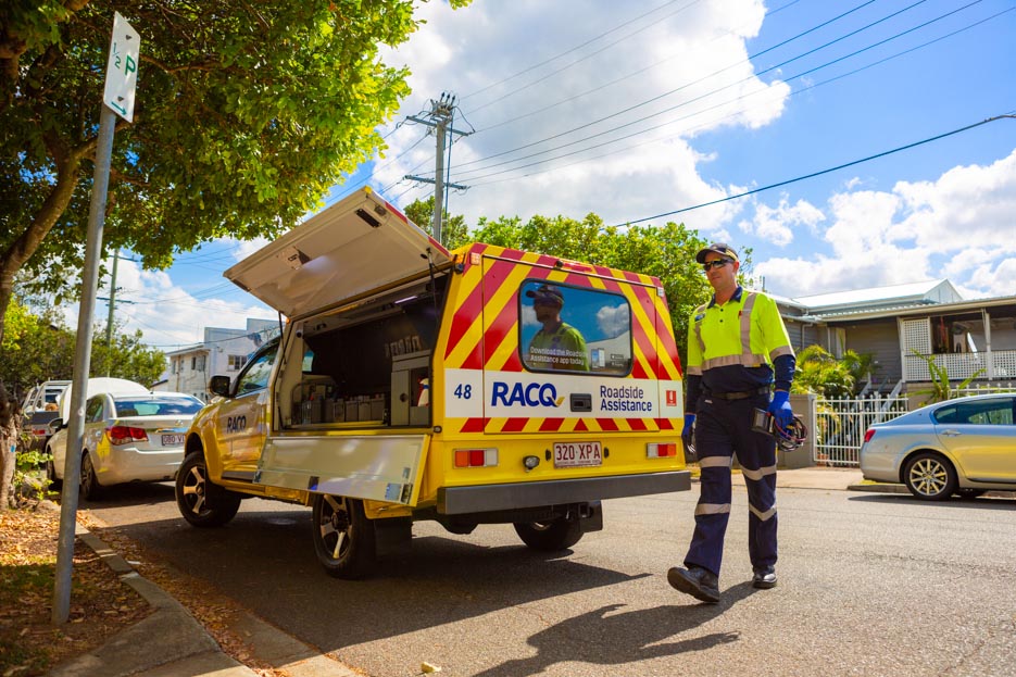 RACQ patrol and vehicle