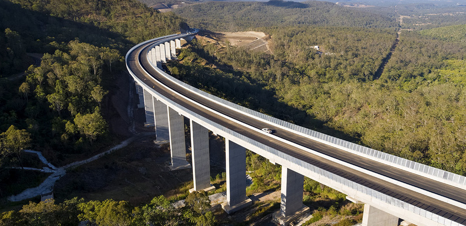 Toll road in Toowoomba 