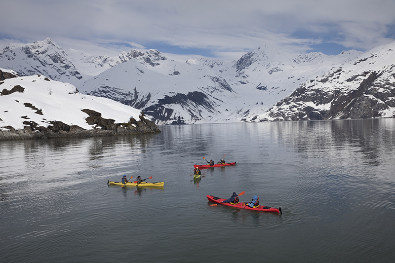 18Pride Alaska kayaking in Glacier Bay