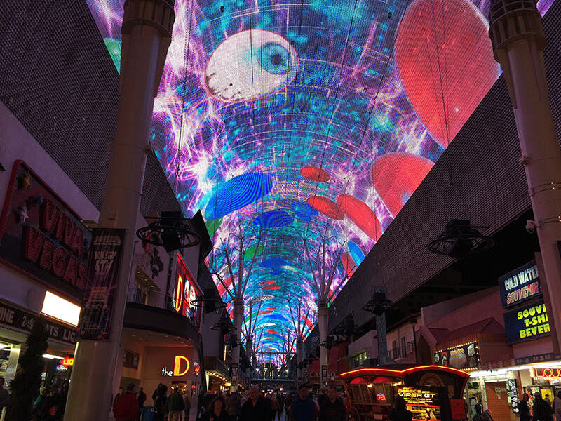 Fremont Street Experience  - pic K Heaney
