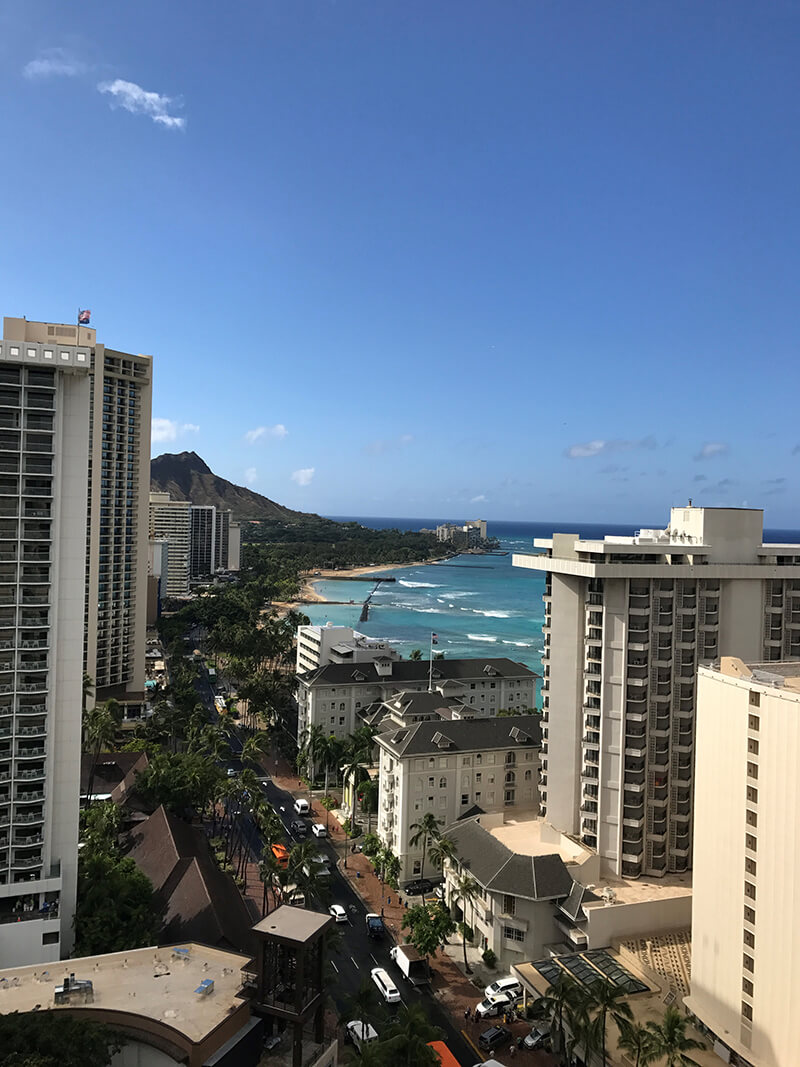Waikiki skyline