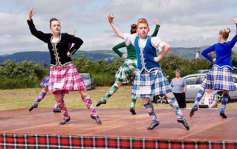 Dancing is a popular activity in Scotland Amy Bingham