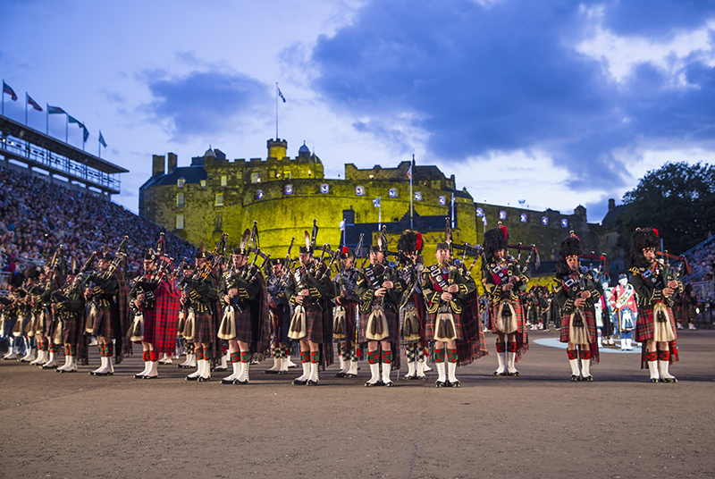 Edinburghs Royal Miltary Tattoo is a celebration of Scottish spirit visitscotland