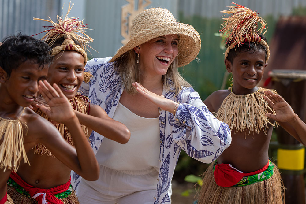 Tourists can now experience a day trip to the Torrest Strait islands from Cairns. Photo: Tourism and Events Queensland