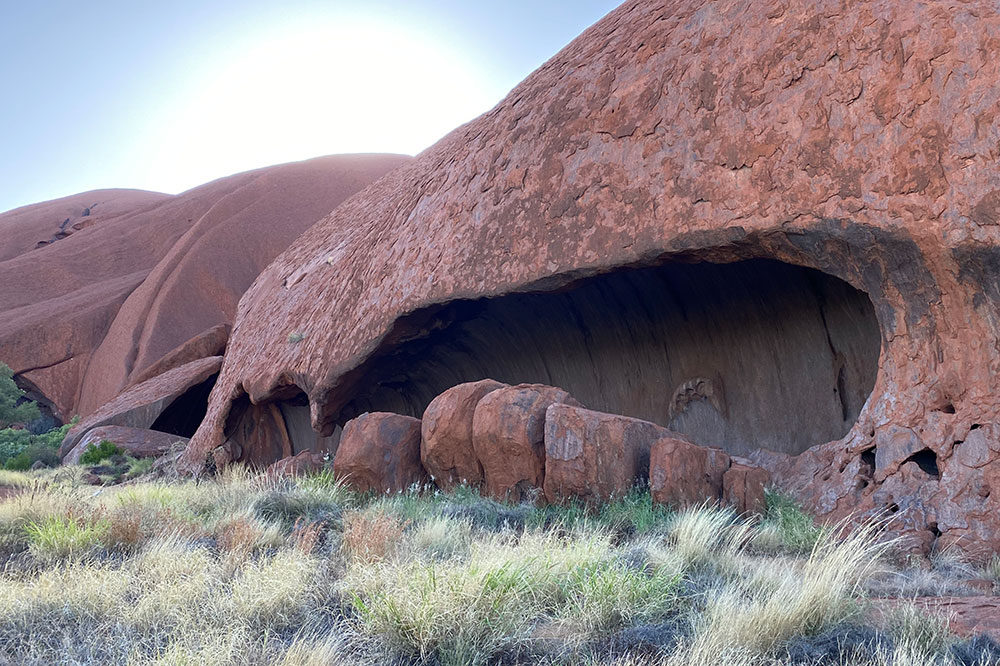 Uluru base walk.