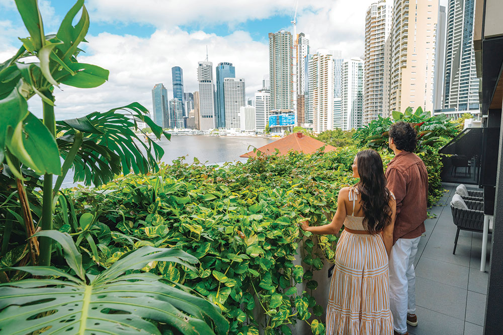 City view from Crystalbook Vincent.