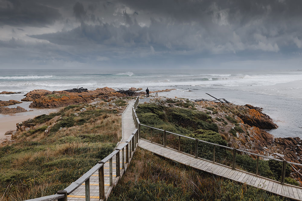 Gardiner Point at the Edge of the World.