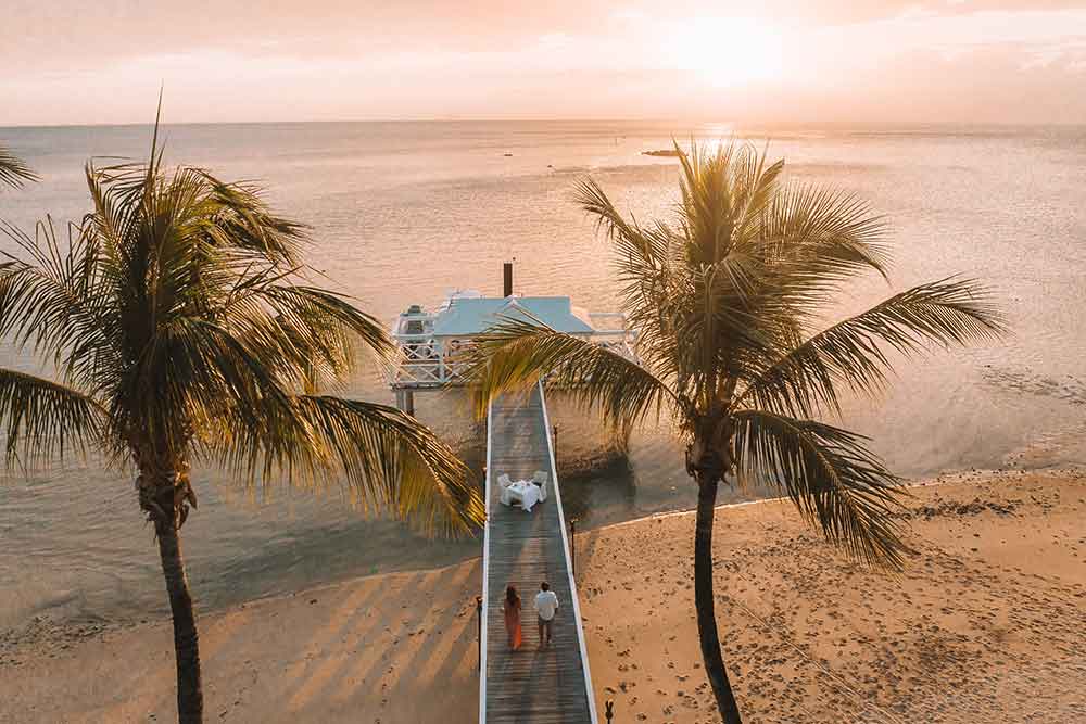 Dining with the Tides at Orpheus Island Lodge.