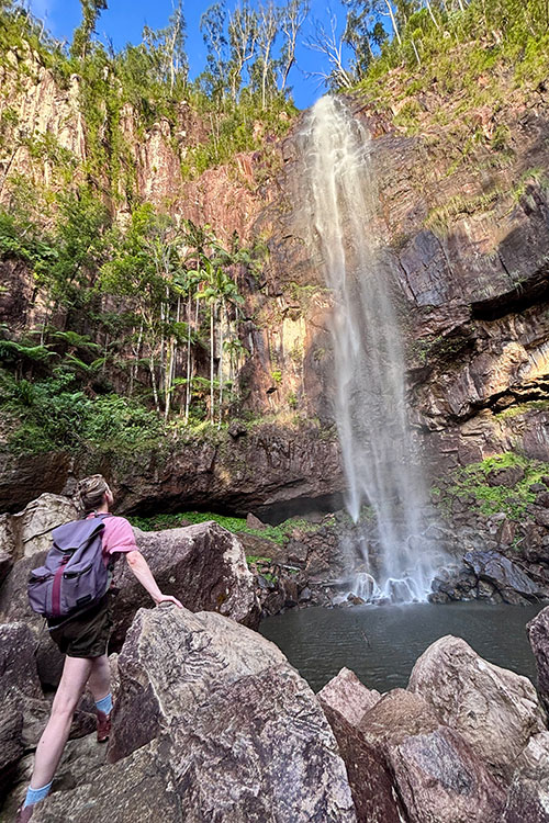 A waterfall in northern NSW.