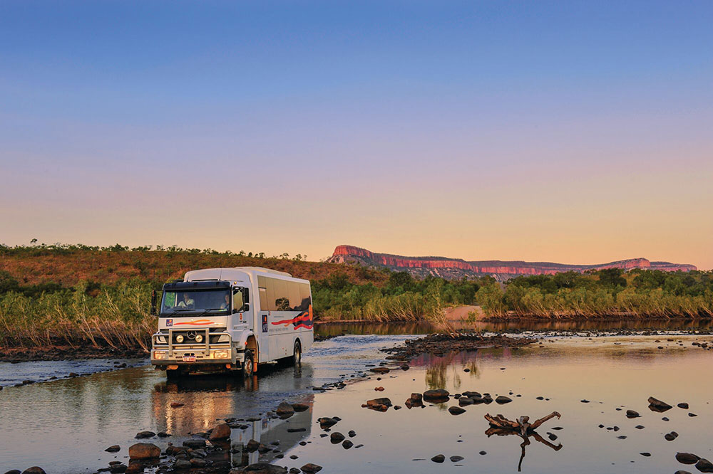 Touring the Kimberley.